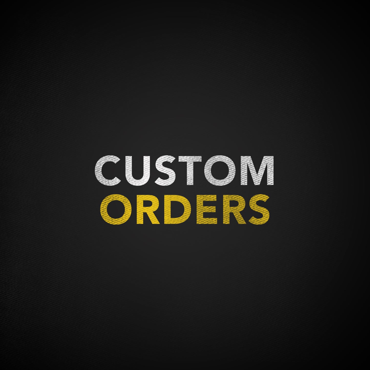 Custom Order Form